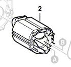 Stator réf. 1 604 220 354 BOSCH
